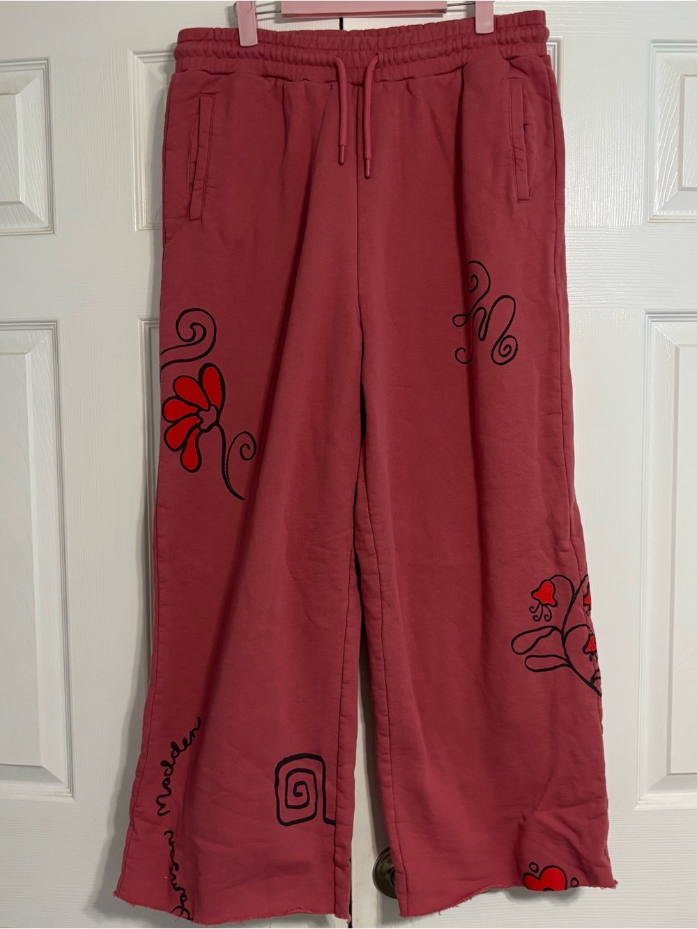 Damson Madder Cotton Doodle Matching Set - Picture 9 of 11